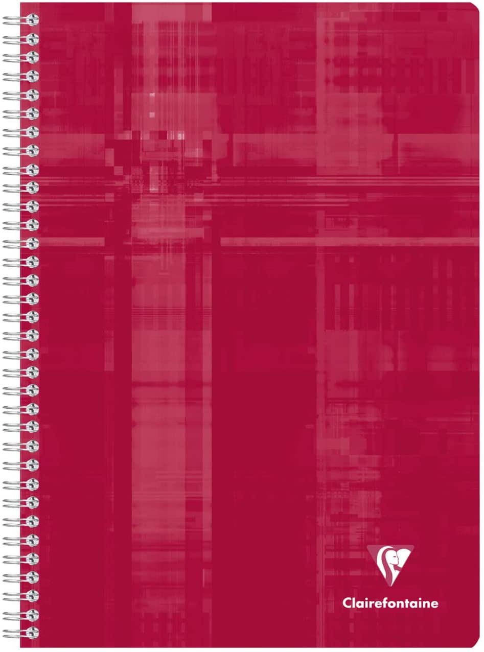 Clairefontaine 68161C, A Spiral Notebook, Dimensions: A4 21 x 29.7 cm, 180 Seyes Ruled Pages, White Paper 90 g - Image 3
