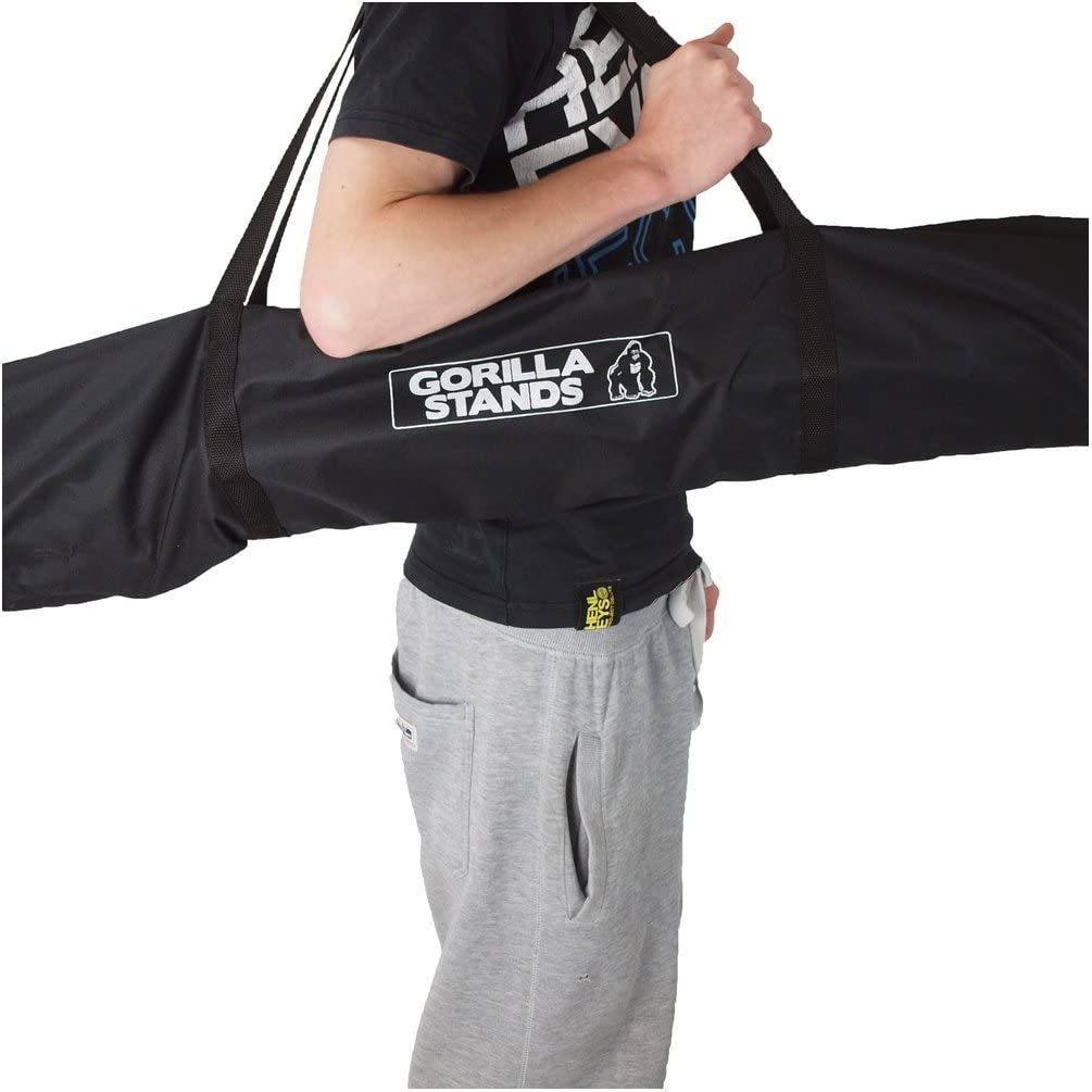 Gorilla Arrow Pro Portable Dartboard Professional Darts Caddy Dart Board Stand, Black, 96x15x14 - Image 3