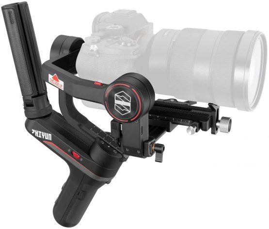 ZHIYUN WEEBILL-S Official 3-Axis Gimbal Stabilizer for DSLR Cameras, Mirrorless Cameras with Lens Combos