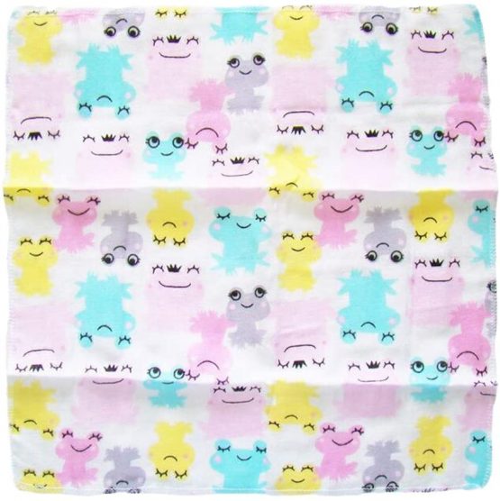 CuteOn Cotton Soft Baby Washcloths Baby Towels, Pack of 8, 11.8" x 11.8" 01-Boy - Image 4