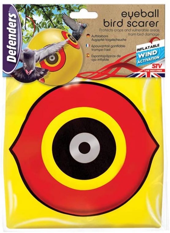 Defenders STV960 Eyeball Bird Scarer, Wind Activated Bird Deterrent, Yellow, 29.0 cm*1.7 cm*20.0 cm - Image 3