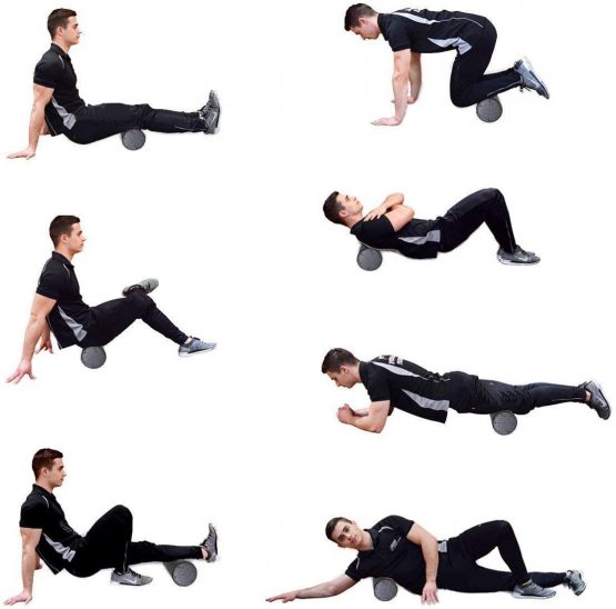 VLFit Foam Roller Yoga Pilates for Massage Workout Exercise Rehab Crossfit - 45cm x 15cm - Image 4