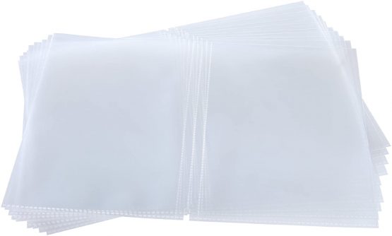 SIGEL SM181 Double Transparent Pockets, for menu cover with elastic binding, for A5, 50 pcs. - Image 2