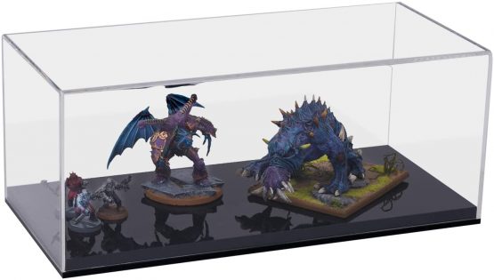 HMF 46800900 Acrylic Display Case for Model Cars / Figures, Various Sizes, Transparent, 14 x 22 x 14 cm - Image 3