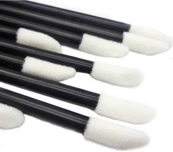 GoWorth 200Pcs/Set Disposable Lip Brushes Make Up Brush Lipstick Lip Gloss Wands Applicator Tool Makeup Beauty Tool Kits - Image 4