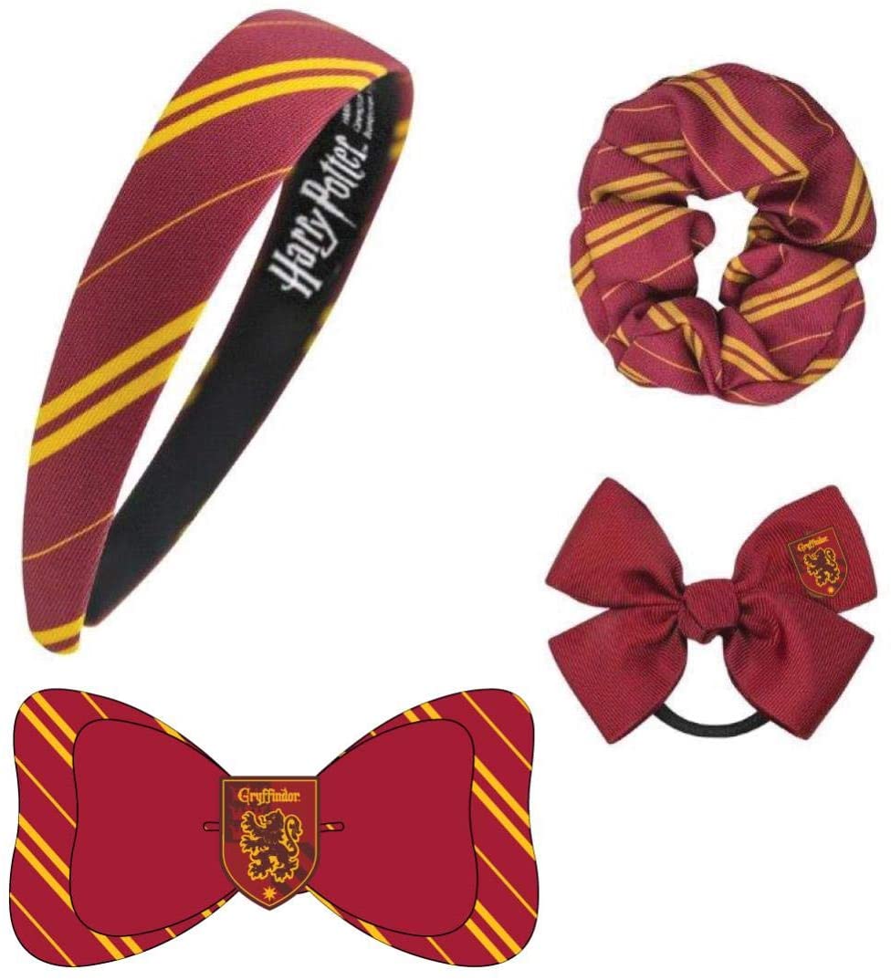 Cerdá Harry Potter Girls Hair Accessories Set, Exclusive Gryffindor Design,  Includes Hairband, Hair Scrunchy, Bow & Headband, Harry Potter Costume  Cosplay, Gifts for Girls & Teenagers – BigaMart