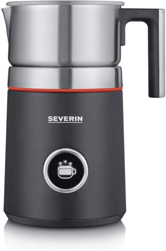 Severin SM 3587 Induction Milk Frother Spuma 700 Plus, milliliters, Black-Stainless Steel - Image 2