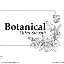 RKB Fat Pad Botanical Ultra Smooth Watercolour Paper A4 25 Sheet 300gsm