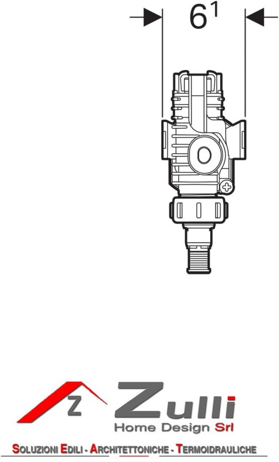 Geberit 240.783.00.1 Float Valve Holding Clamp - Image 4
