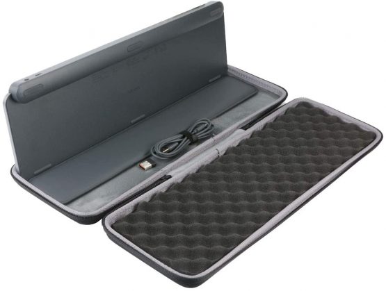 co2CREA Storage Carry Travel Hard Case for Logitech MX Keys Advanced Wireless Keyboard,Case Only - Image 3