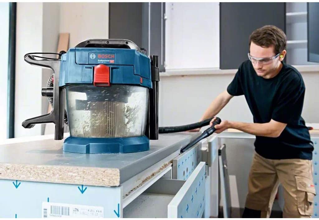 Bosch Professional 18V System Industrial Dust Extractor GAS 18V-10 L (incl.1.6 m hose, 3x extension tubes, without battery/charger) - Image 4