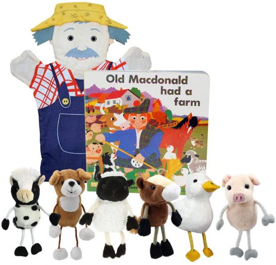 Old Macdonald - Book and Finger Puppets