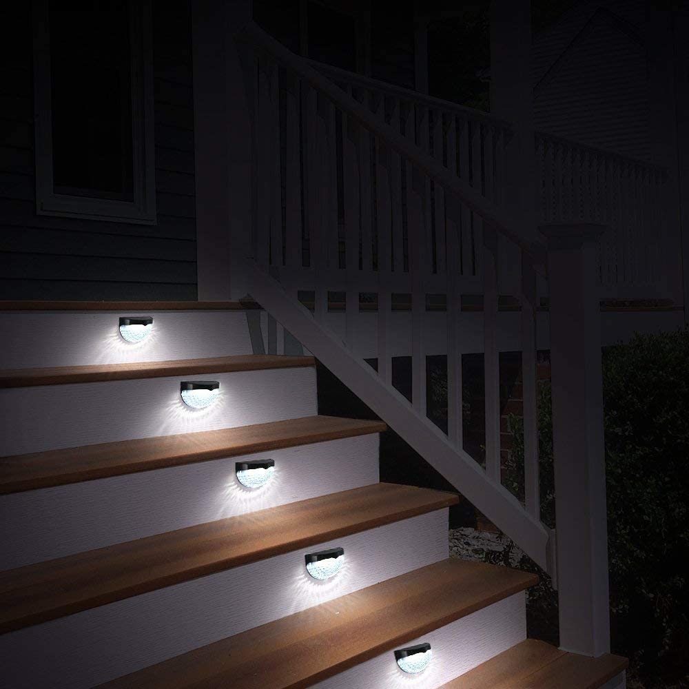 GloBrite Garden Lights, Pack of 4 Outdoor Lights, Waterproof Night Light for Pathway Patio, Deck, Fence - Image 4