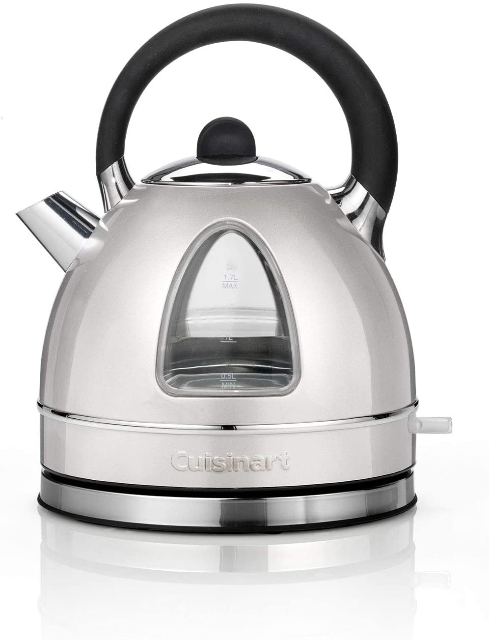 Cuisinart Traditional style Electric kettle Fast boil, cordless, quiet, easy pour Easy clean