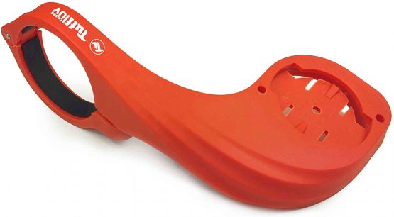 TUFF LUV Lollipop Mount E4_40 for Garmin Edge GPS Bike Handlebar Computer Mount Adapter - Red - Image 2