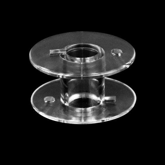 25 Pieces Sewing Machine Bobbins, Transparent Plastic Sewing Machine Bobbins in Box, for Singer/Brother/Janome - Image 3
