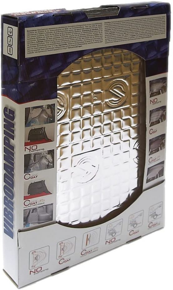 Silent Coat 20 Sheet (375x250mm) Volume Pack Car Sound Deadening/Proofing - Image 3