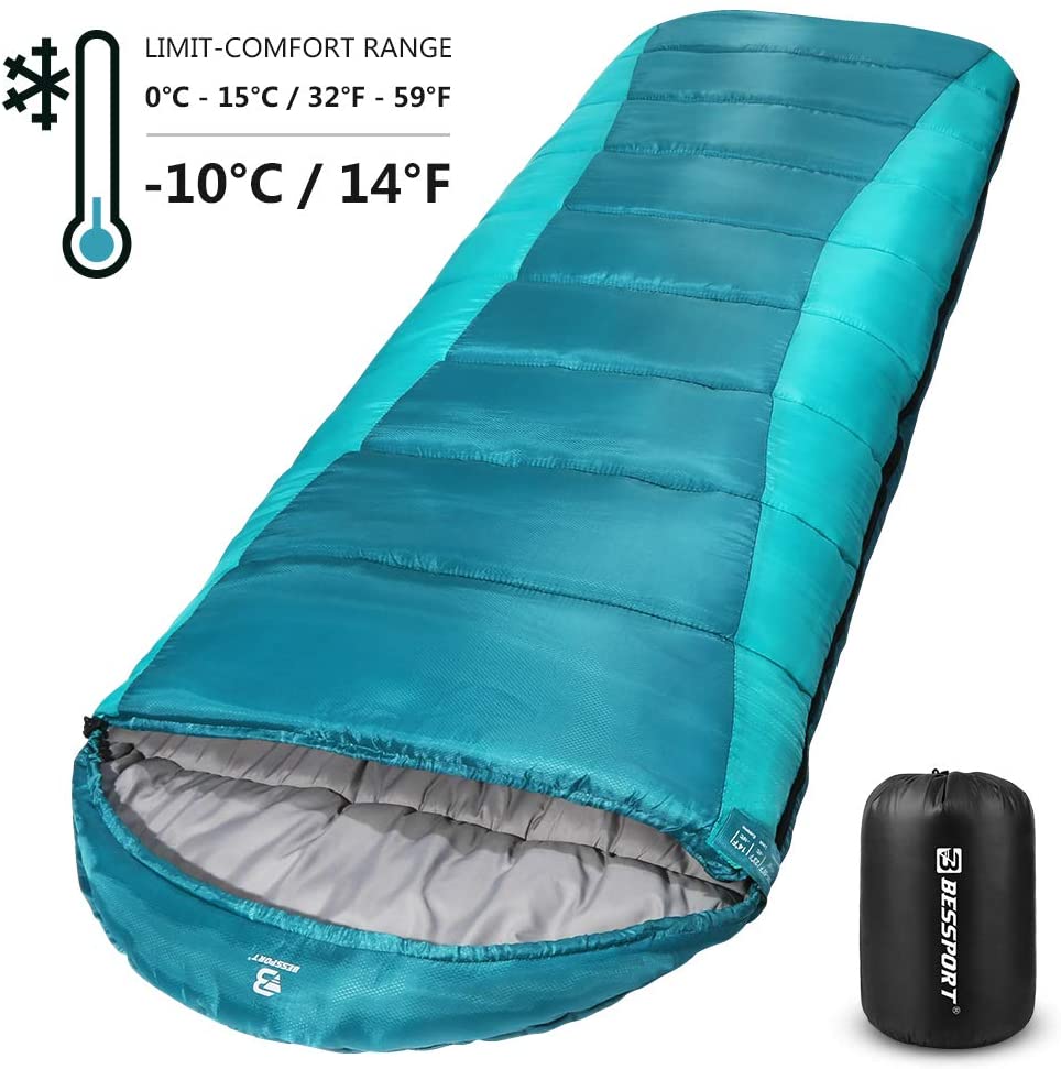 Bessport Sleeping Bag Winter 32℉/0℃ Extreme 34 Season Warm & Cool