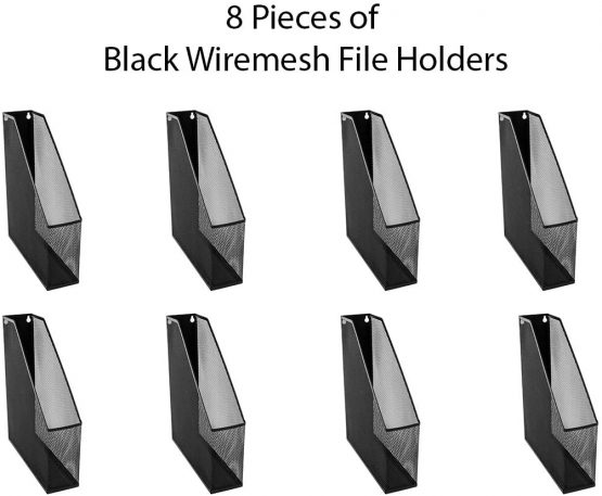 OSCO Mesh Magazine Rack - Silver