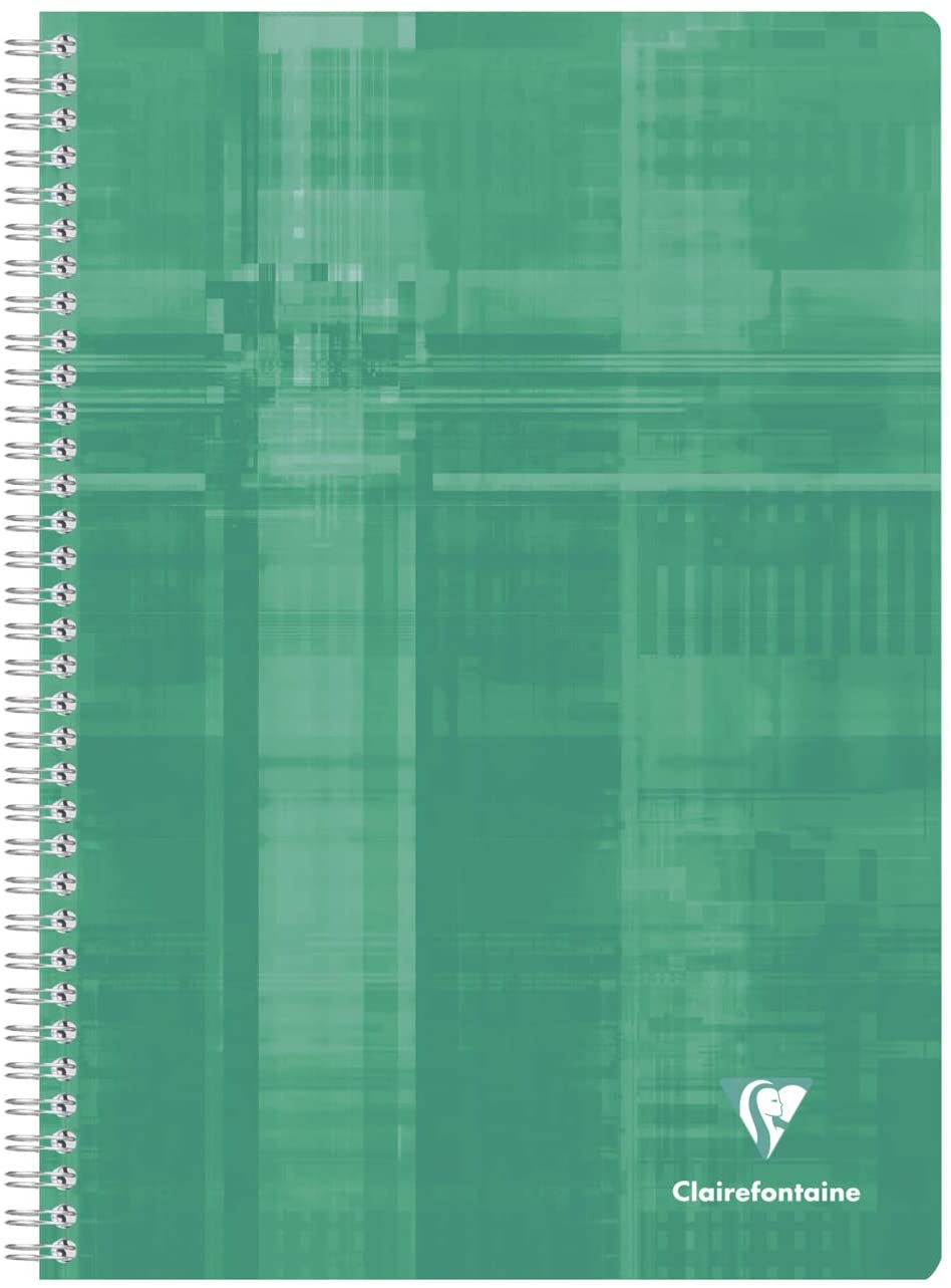 Clairefontaine 68161C, A Spiral Notebook, Dimensions: A4 21 x 29.7 cm, 180 Seyes Ruled Pages, White Paper 90 g - Image 4