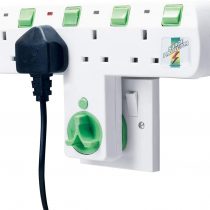 BOCHAMTEC Cable Free Wall Socket 4 Way Roto Charger Adaptor Plug With 180 Degree Rating 3 pin,Surge Protection Eac is Independent With Indicator,Multi Plug Extension for Home, Office, Kitchen