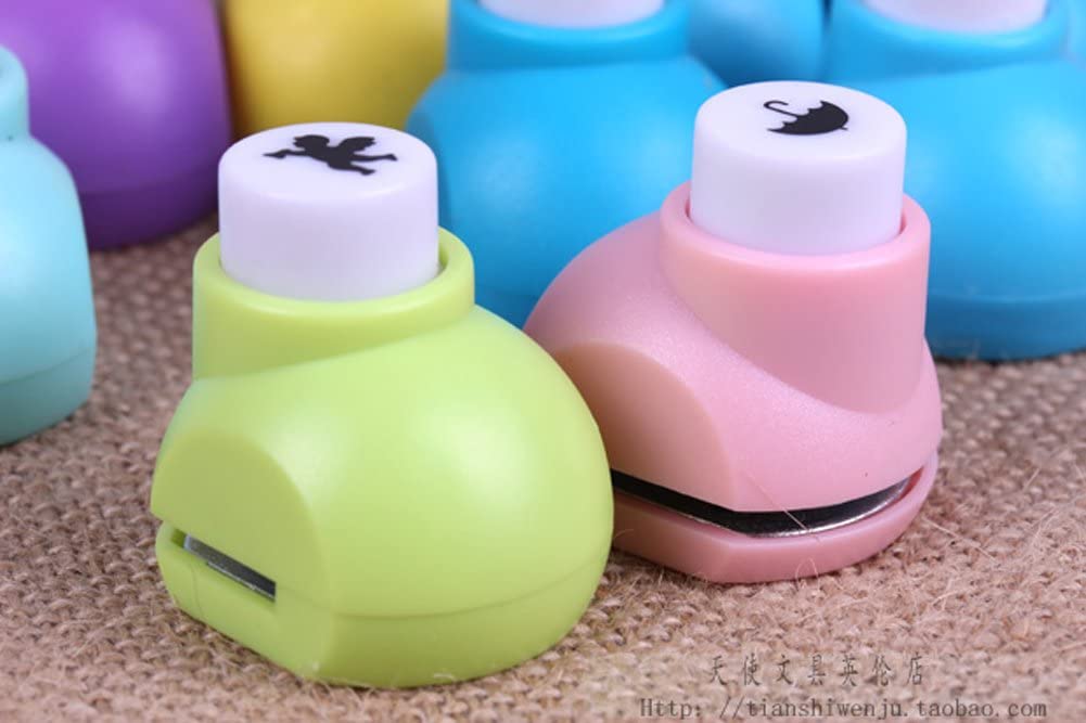 Rimobul Mini Paper Craft Punch - Set of 20 (Random Cutting Shape), Small - Image 3