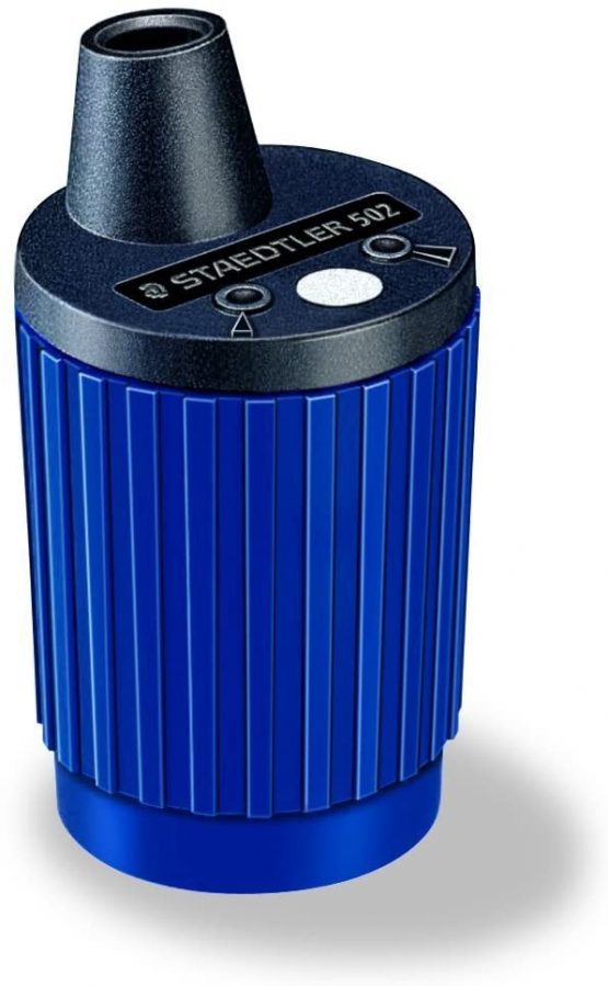 STAEDTLER Mars Carbon 2H Plastic Lead (Pack of 12) + STAEDTLER Mars Lead Pointer Tub - Sharpener For 2mm Pencil Leads - Image 2