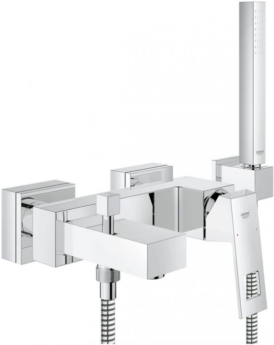 GROHE 23141000 Eurocube Bath Tap with Diverter for Bath/Shower