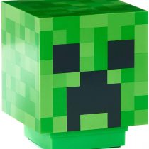 Paladone Minecraft Light BDP with Creeper Sounds Powered by 2X AAA Batteries, Gree, Green, 11cm