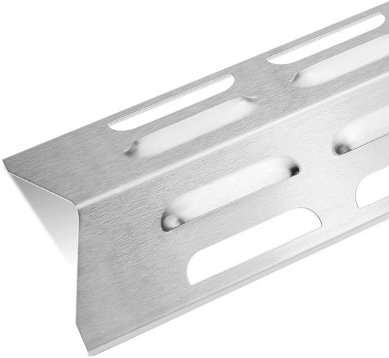 GFTIME 41CM x 10CM Heat Plate for Kenmore, Master Forge, Perfect Flame, Stainless Steel Heat Diffuser Gas Grill Spare Part for Outback, Most Grill Model, 4 Pack - Image 3