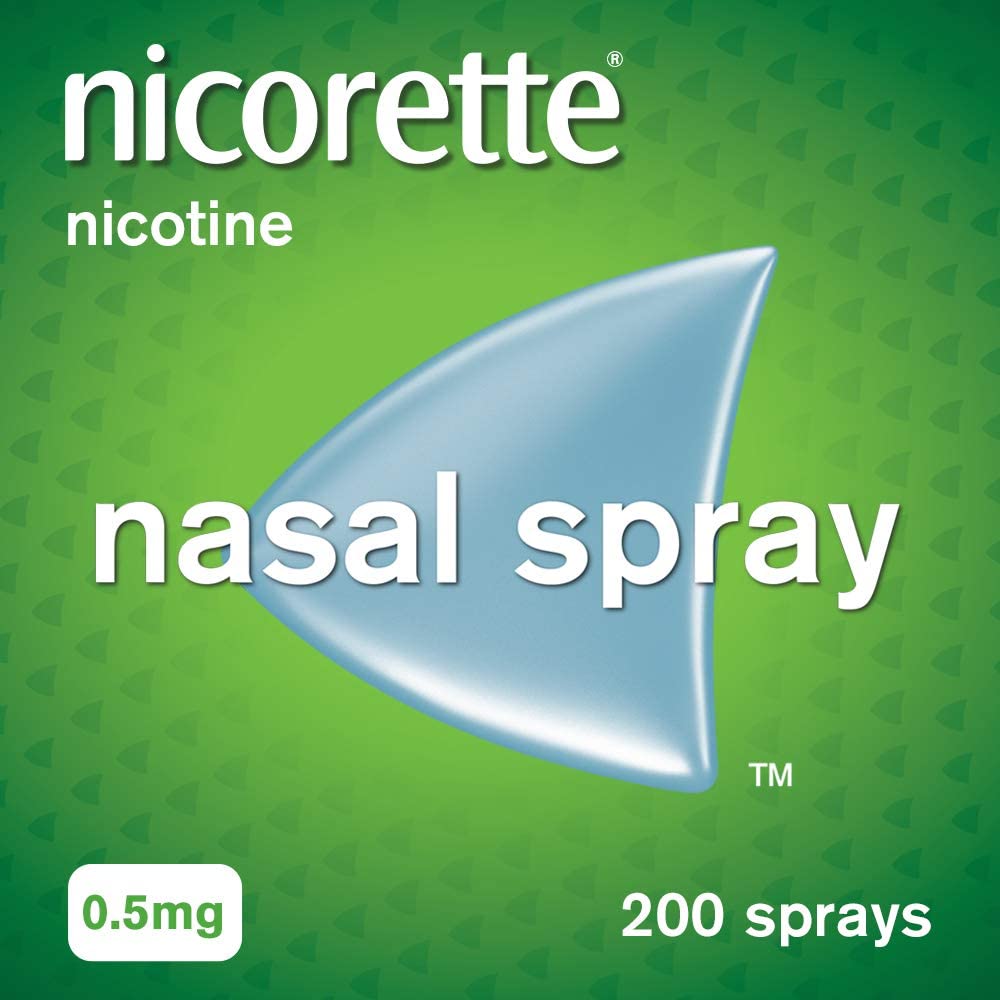 Nicorette Nasal Spray Nicotine Spray 10 ml (Quit Smoking and Stop