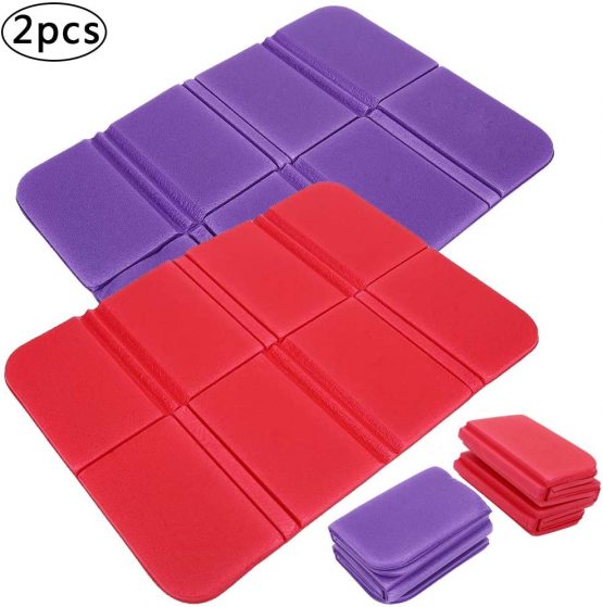 BETOY Thermally Insulated Folding Sit Mat,2 pcs Folding Foam Sit Mat