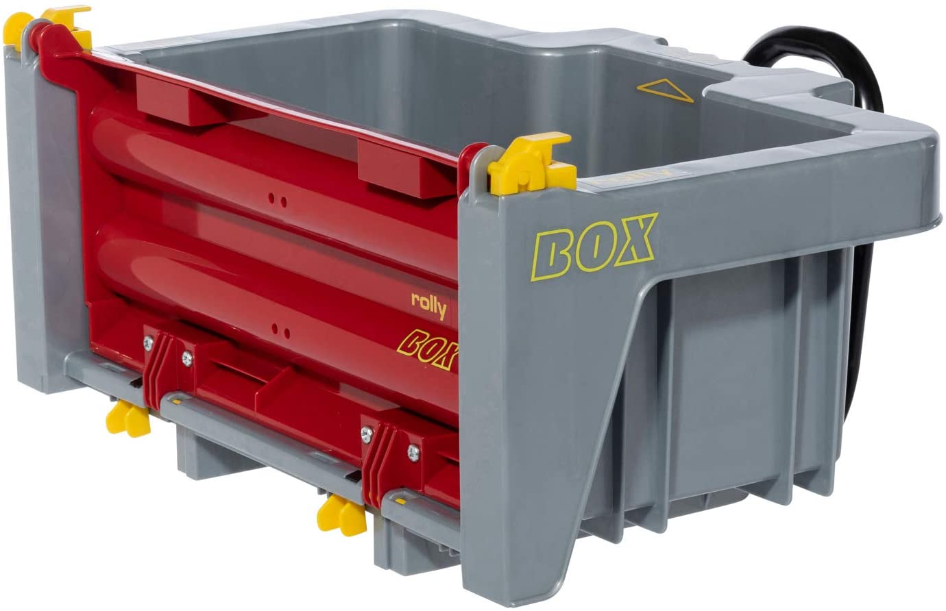 ROLLY TOYS 408894 Tretfahrzeuge rollyBox with Milk cans Transport Pedal Tractor (3-10 Years, Trough tiltable, Tailgate Off.) - Image 2