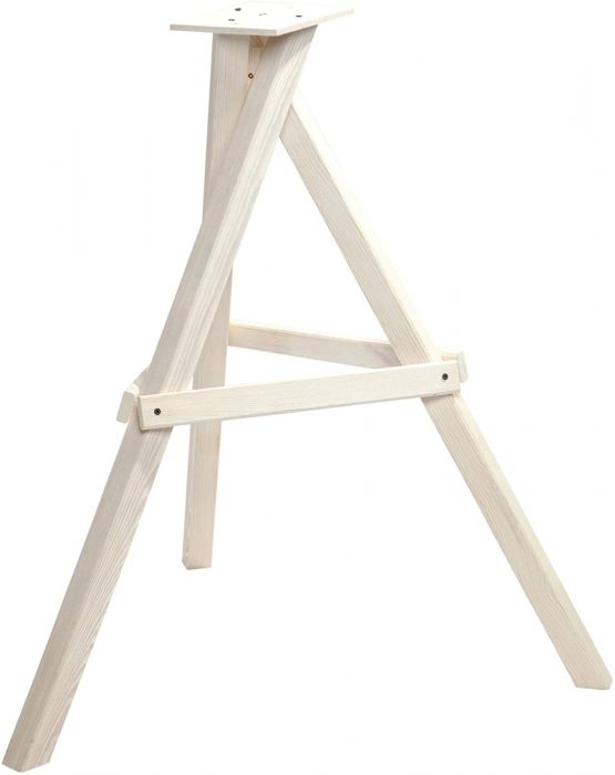Luxus-Vogelhaus 47300e Edelweiss Bird house Stand / 3-Legged/Made from Lasered Pine Wood 60 x 60 x 90 cm