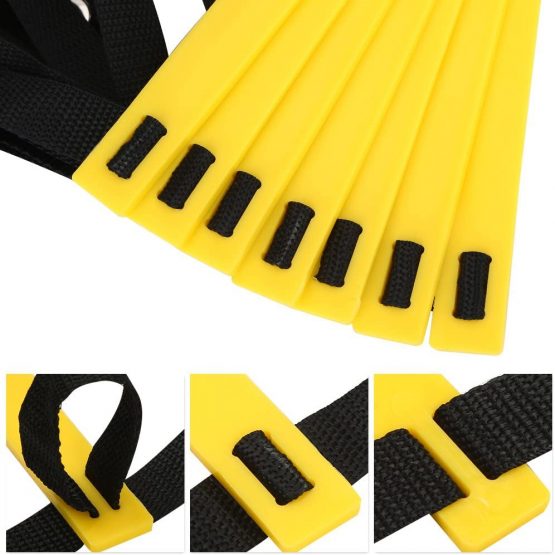 WALLFIRE Speed Agility Ladder, Footwork Exercise Training Ladder for Kids Adults Football Soccer Speed Training - Image 2