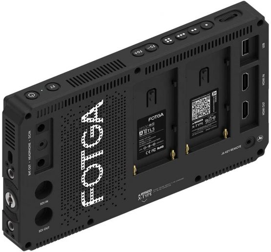 Fotga DP500IIIS A70TLS 7-Inch Touch Screen FHD IPS Video On-Camera Field Monitor,3D LUT, 3G SDI/4K HDMI Input/Output,1920x1080,Dual NP-F NP-F970 F770 Battery Plate for DSLR Mirrorless Cinema Camera - Image 4