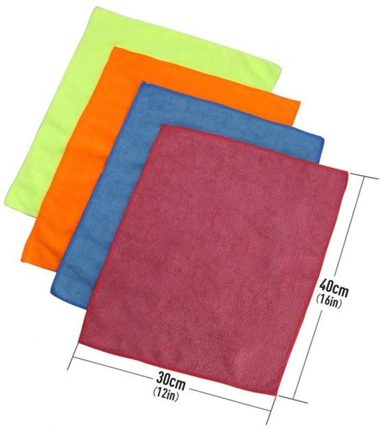 Masthome Cleaning Cloth,24pcs Lint Free Microfibre Cleaning Rags for Kitchen,Windows,Car Cleaning-Machine Washable, 40 X 30cm - Image 3
