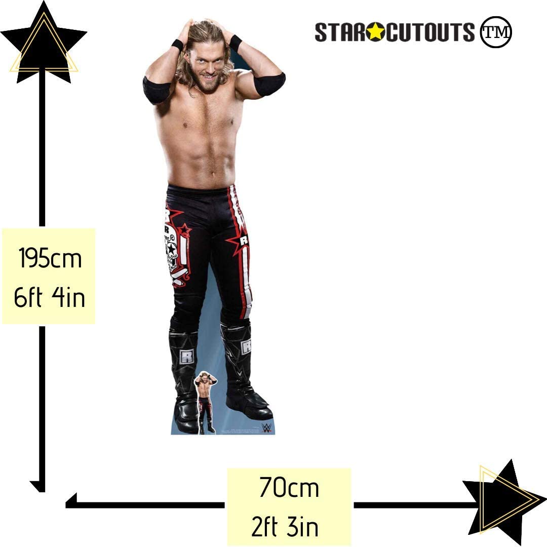 SC1254 Edge WWE Ultimate Edition WWE Figures Party Decorations Lifesize Cardboard Cutout Height 195cm Width 70cm - Image 3