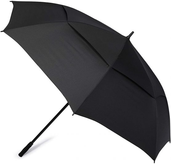 G4Free 72 Inch Oversize Golf Umbrella Automatic Open Huge Large Double Canopy Stick Umbrellas Vented Windproof Outdoor Doorman Umbrella Family Umbrella