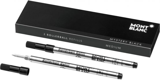 Montblanc Premium Rollerball Refill Mon M Black Set of 2 105158