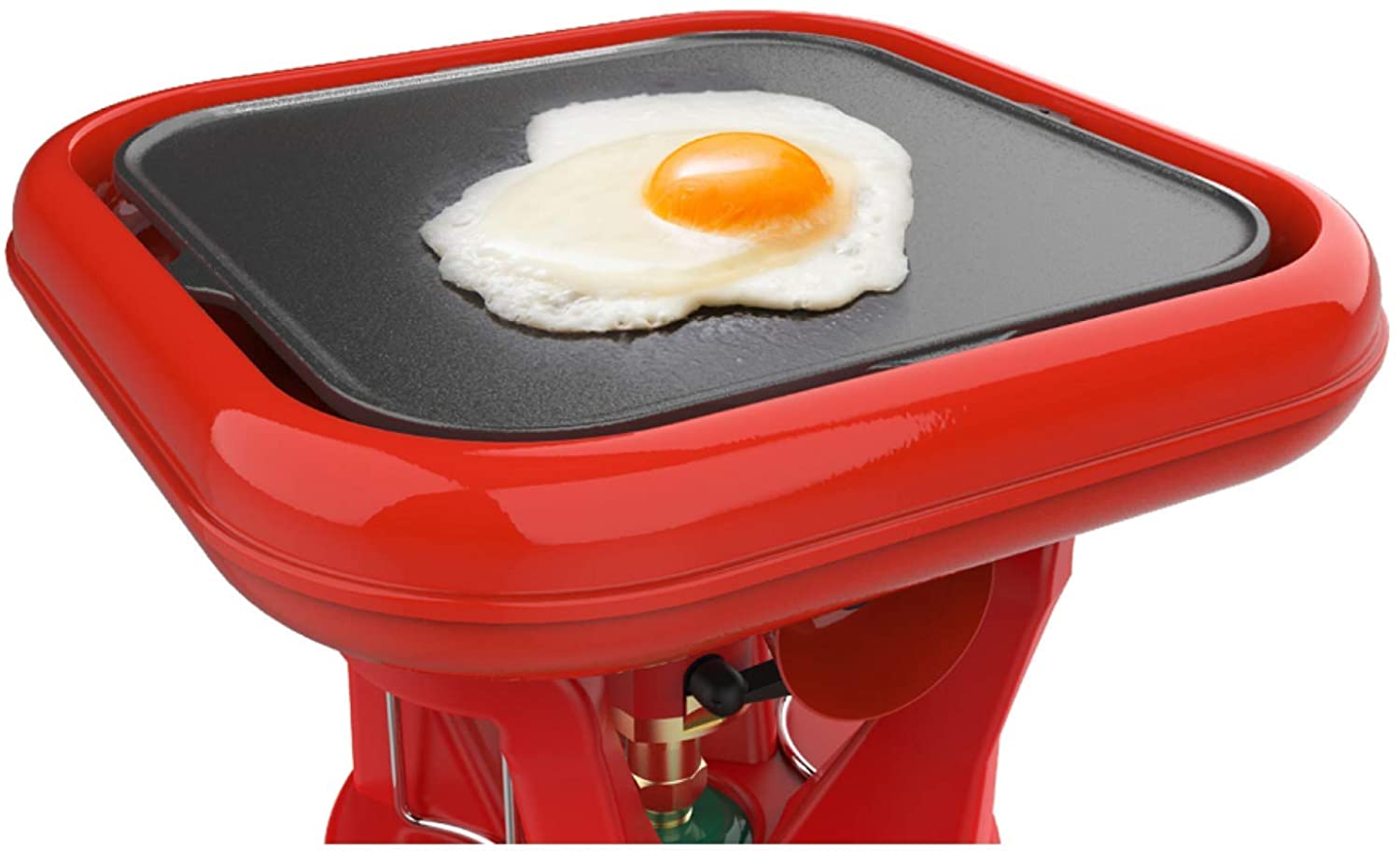 Calor 5015367016408 Grill2Go Gas BBQ, Red, 37x37x51 cm BigaMart