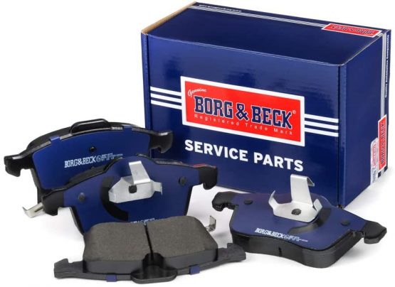 Borg & Beck BBP1875 Front Brake Pads - Includes Wear Indicators/Leads (Ate - Teves)