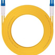LC to LC Fiber Optic Patch Cable 10m(33ft), OS1/OS2 Singlemode Duplex Fiber Patch Cable 9/125um,LSZH, Available 1m - 50m