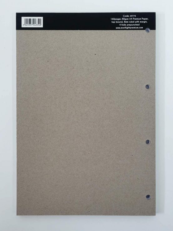 Eastlight A4 Topbound Refill Pad 160 Pages 80gsm - (Pack of 4) - Image 4