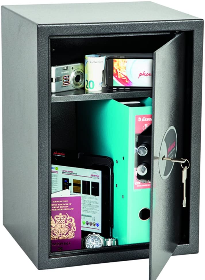 Phoenix Safe Company - SS0804K Vela Home & Office Security Safe, Graphite Grey, Size 4 - Image 3