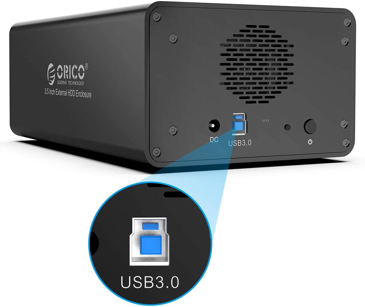 ORICO External USB 3.0 to SATA Dual Bay Hard Drive Docking Station