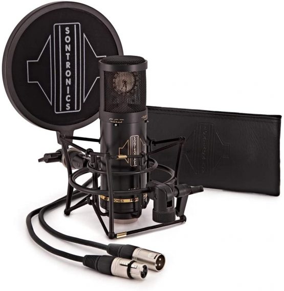 Sontronics STC-3X PACK 3-Pattern Condenser Microphone With Accessories - Black