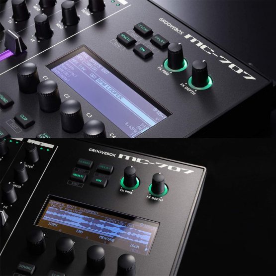 Roland Mc-707 Aira Dj Groovebox, Eight Tracks of Recording, Sequencing, Synthesizers And Effects & Record Audio And Midi - Image 4