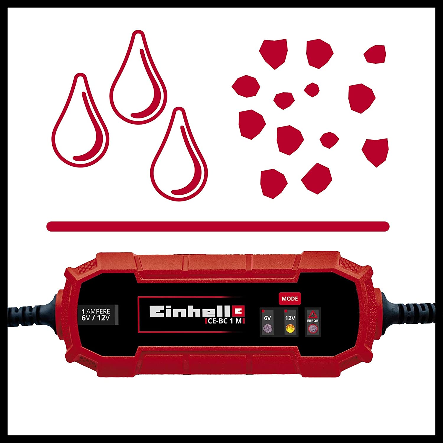Einhell 1002205 Battery Charger (Intelligent Battery Charger with Microprocessor Controller for a Variety of Battery Types up to 32 Ah Capacity - Image 2