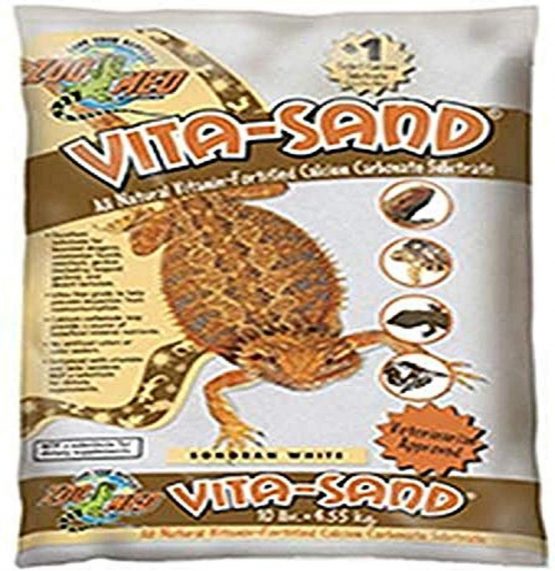 Zoo Med VS-05 Vita-Sand Sonoran 4.5 Kg, White